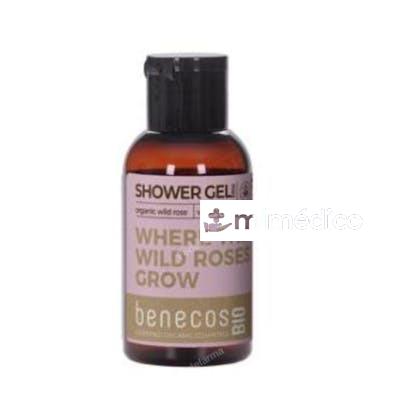 GEL DE BAÑO ROSA M. MINI VIAJE 50ML. BIO VEGANO BENECOS