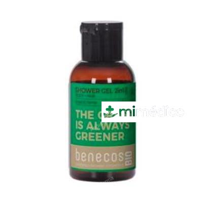 GEL DE BAÑO 2EN 1 CAÑAMO MINI VIAJE 50ML BIO VEGAN BENECOS