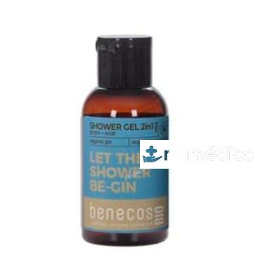 GEL DE BAÑO 2EN 1 GINEBRA MINI VIAJE 50M BIO VEGAN BENECOS