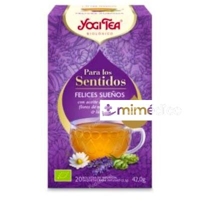 YOGI TEA FELICES SUENOS PARA LOS SENTIDOS 20INF. YOGI TEA