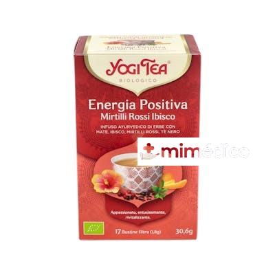 YOGI TEA ENERGIA POSITIVA ARANDANO HIBISCO 17INF. YOGI TEA
