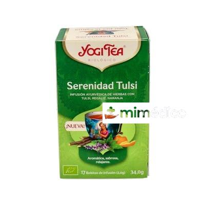 YOGI TEA SERENIDAD TULSI 17INFUSIONES. BIO YOGI TEA
