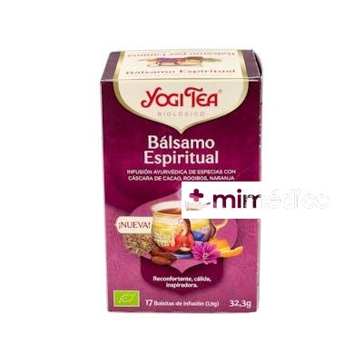 YOGI TEA BALSAMO ESPIRITUAL 17INFUSIONES. BIO YOGI TEA