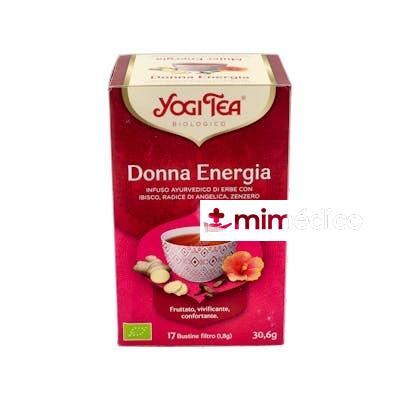 YOGI TEA MUJER ENERGIA 17INFUSIONES. BIO YOGI TEA