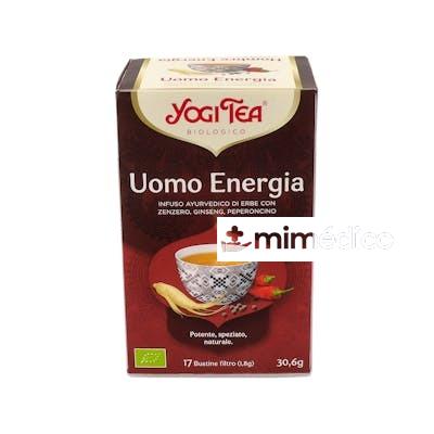 YOGI TEA HOMBRE ENERGIA 17INFUSIONES. BIO YOGI TEA