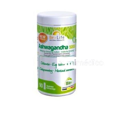 ASHWAGANDHA 5000 90CAP. BE-LIFE