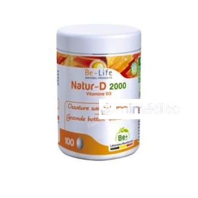 NATUR-D 2000UI 100CAP. BE-LIFE