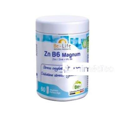 ZINC B6 MAGNUM 60CAP. BE-LIFE