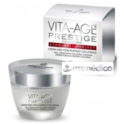 VITA-AGE PRESTIGE CREMA PLATINO COLOIDAL 50ML. BOTTEGA DI LUNGAVITA