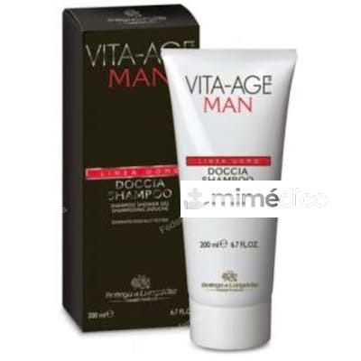 VITA-AGE UOMO CHAMPU 200ML. BOTTEGA DI LUNGAVITA