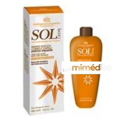 SOL LEON GEL DE DUCHA CUERPO Y CABELLO 400ML. BOTTEGA DI LUNGAVITA