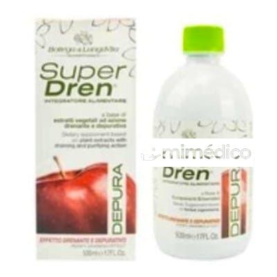 SUPER DREN DEPURA MANZANA 500ML. BOTTEGA DI LUNGAVITA