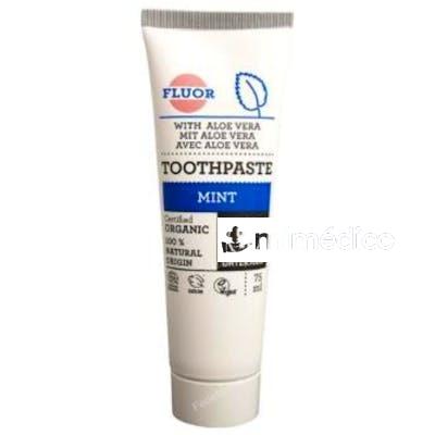 DENTIFRICO MENTA-ALOE CON FLUOR 75ML. ECO VEGAN URTEKRAM
