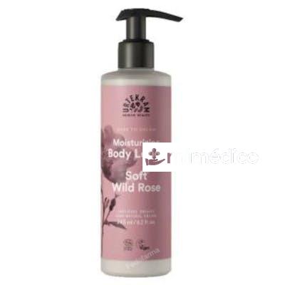 SOFT WILD ROSE LOCION CORPORAL 245ML. ECO VEGAN URTEKRAM