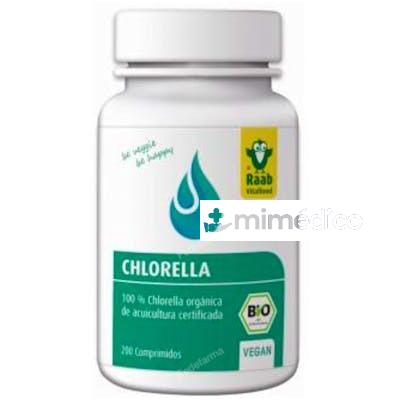 ALGA CHLORELLA 200COMP. BIO RAAB VITALFOOD