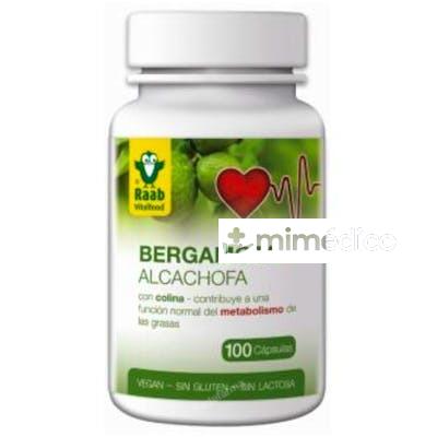 BERGAMOTA-ALCACHOFA 100CAP. RAAB VITALFOOD