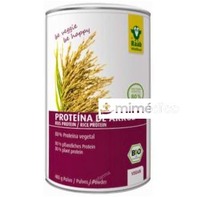 PROTEINA DE ARROZ NATURAL 400GR. BIO RAAB VITALFOOD