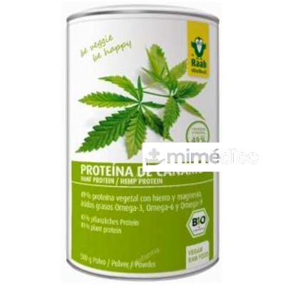 PROTEINA DE CAÑAMO NATURAL 500GR. BIO SIN GLUTEN VEGAN RAAB VITALFOOD