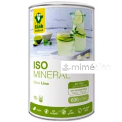 ISO-MINERAL SABOR LIMA 600GR. RAAB VITALFOOD