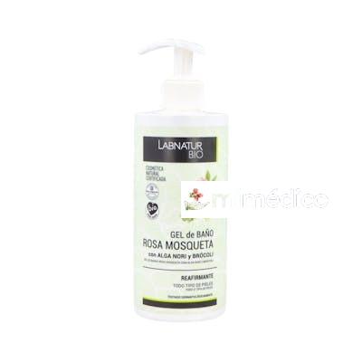 GEL DE BANO ROSA MOSQUETA-ALGAS-BROCOLI 450ML. BIO LABNATUR BIO