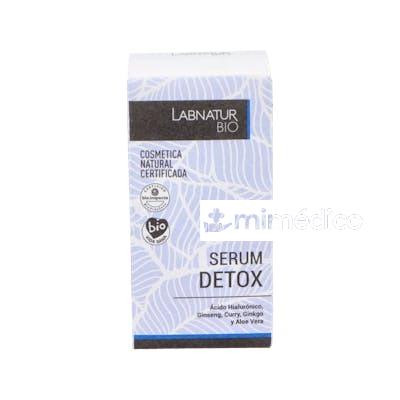 SERUM  FACIAL DETOX GINSENG CURRY GINKGO 30ML. BIO LABNATUR BIO