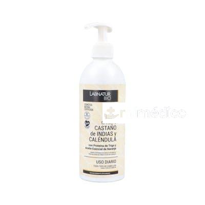 CHAMPU CASTANO INDIAS Y CALENDULA  450ML. BIO LABNATUR BIO