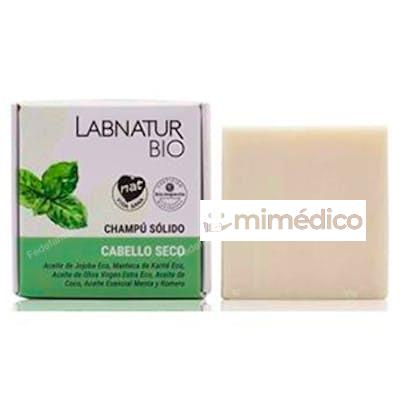 CHAMPU SOLIDO CABELLO SECO 75GR. BIO LABNATUR BIO