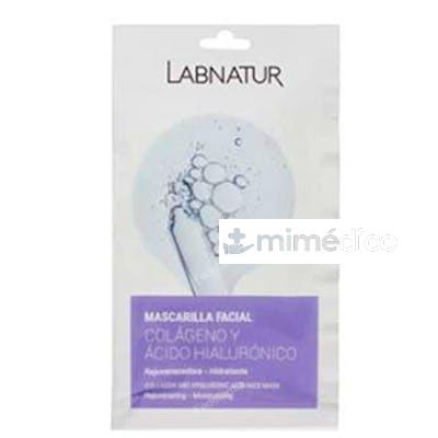 MASCARILLA FACIAL COLAGENO-ACIDO HIALURONICO 24SRS. LABNATUR BIO