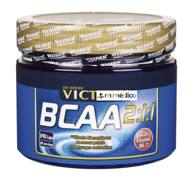 BCAA (OPTIMAL 2 : 1 : 1 RATIO) 240 CAPS VICTORY