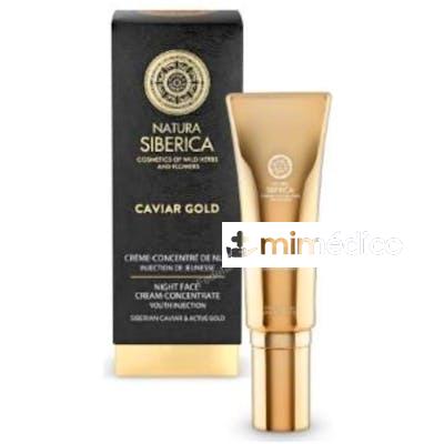 CAVIAR GOLD CREMA FACIAL DE NOCHE CONCENTRADA 30ML NATURA SIBERICA