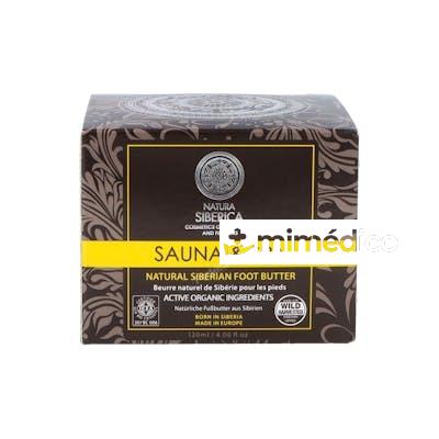 SAUNA&AMP;SPA MANTECA NATURAL PARA PIES 120ML. NATURA SIBERICA