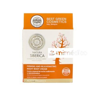 CREMA DE NOCHE CORPORAL REAFIRMANTE 370ML. NATURA SIBERICA