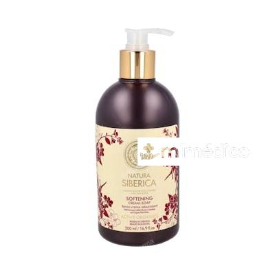 JABON DE MANOS CREMOSO SUAVIZANTE 500ML. NATURA SIBERICA