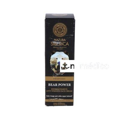 BEAR POWER MEN CREMA FACIAL ANTIARRUGAS 50ML. NATURA SIBERICA