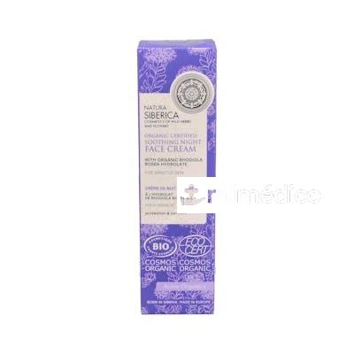 CREMA FACIAL NOCHE CALMANTE PIEL SENSIBLE 50ML ECO NATURA SIBERICA