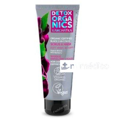 DETOX EXFOLIANTE Y MASCARILLA NEGRA 2 EN 1 75M ECO NATURA SIBERICA