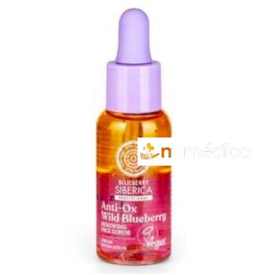 ANTI-OX WILD BLUEBERRY SERUM FACIAL RENOVADOR 30ML NATURA SIBERICA