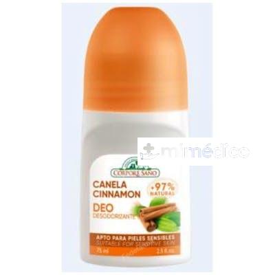DESODORANTE CANELA ROLL-ON 75ML. CORPORE SANO