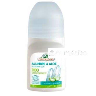 DESODORANTE MINERAL ALOE ROLL-ON 75ML. ECOCERT CORPORE SANO