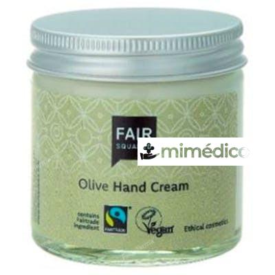 CREMA DE MANOS DE ACEITE DE OLIVA 50ML. FAIR SQUARED