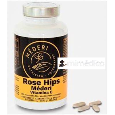 ROSE HIPS VIT. C + ZN + SE 200COMP. MEDERI NUTRICION INTEGRATIVA