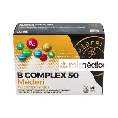 ESTUCHE B COMPLEX 50 60COMP. MEDERI NUTRICION INTEGRATIVA