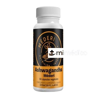 ASHWAGANDHA 60VCAPS. MEDERI NUTRICION INTEGRATIVA