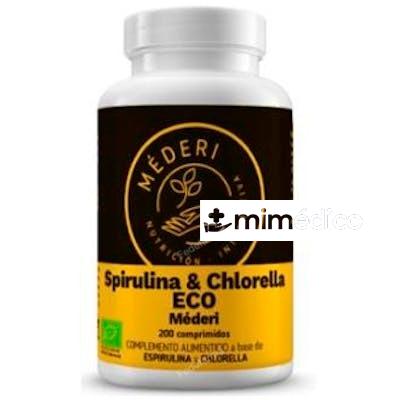 SPIRULINA &AMP; CHLORELLA ECO 500COMP. MEDERI NUTRICION INTEGRATIVA