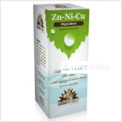 OLIGOCELESTE ZN/NI/CU (ZINC/NIQUEL/COBRE) OLIGOELEMENTO 50ML ERBENOBILI