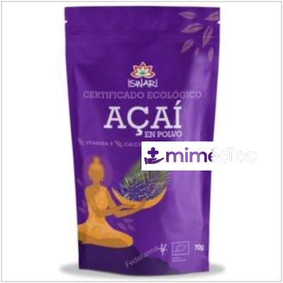 AÇAI LIOFILIZADO SUPERALIMENTO 70GR. BIO ISWARI