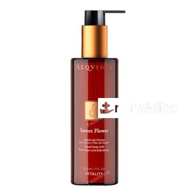 JABON DE MANOS SWEET FLOWER 200ML. ALQVIMIA