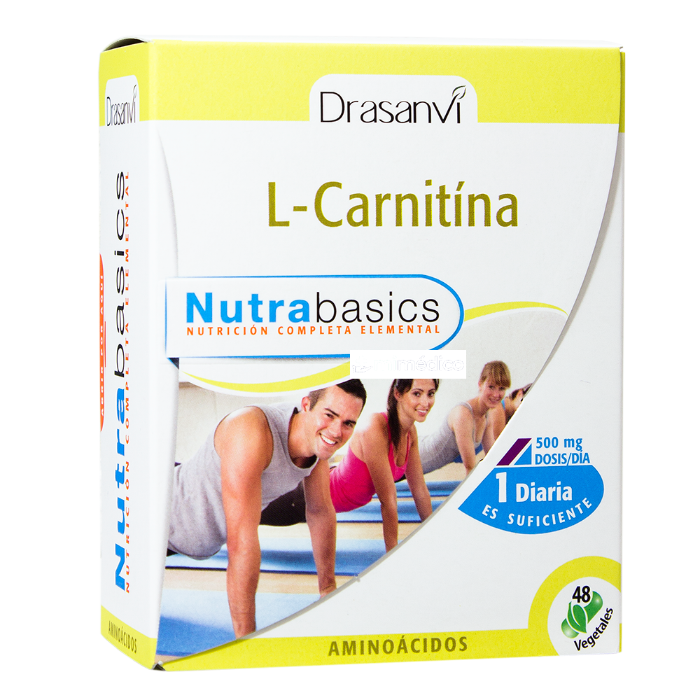 NUTRABASICS L-CARNITINA 48CAPS. DRASANVI