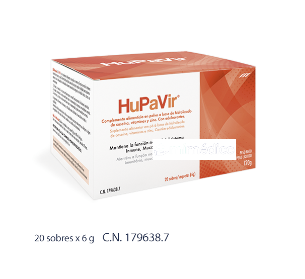 HUPAVIR 20 SOBRES NTD LABS
