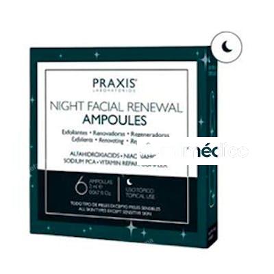 NIGHT RENEWAL FACIAL 6AMP. PRAXIS